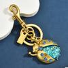 Stylish Ladybugs Keychain With Crystals Rhinestones Alloy Designs For Trendy Accessories