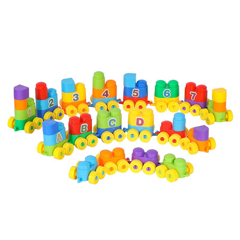 Large Educational Building Blocks for Kids - Safe, Interlocking Puzzle Toys for Boys & Girls
