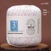 Mercerized Cotton Lace Yarn No. 3: DIY Hand-Knitted Crochet for Children - Spring/Summer Sweater & Coat - Free Shipping