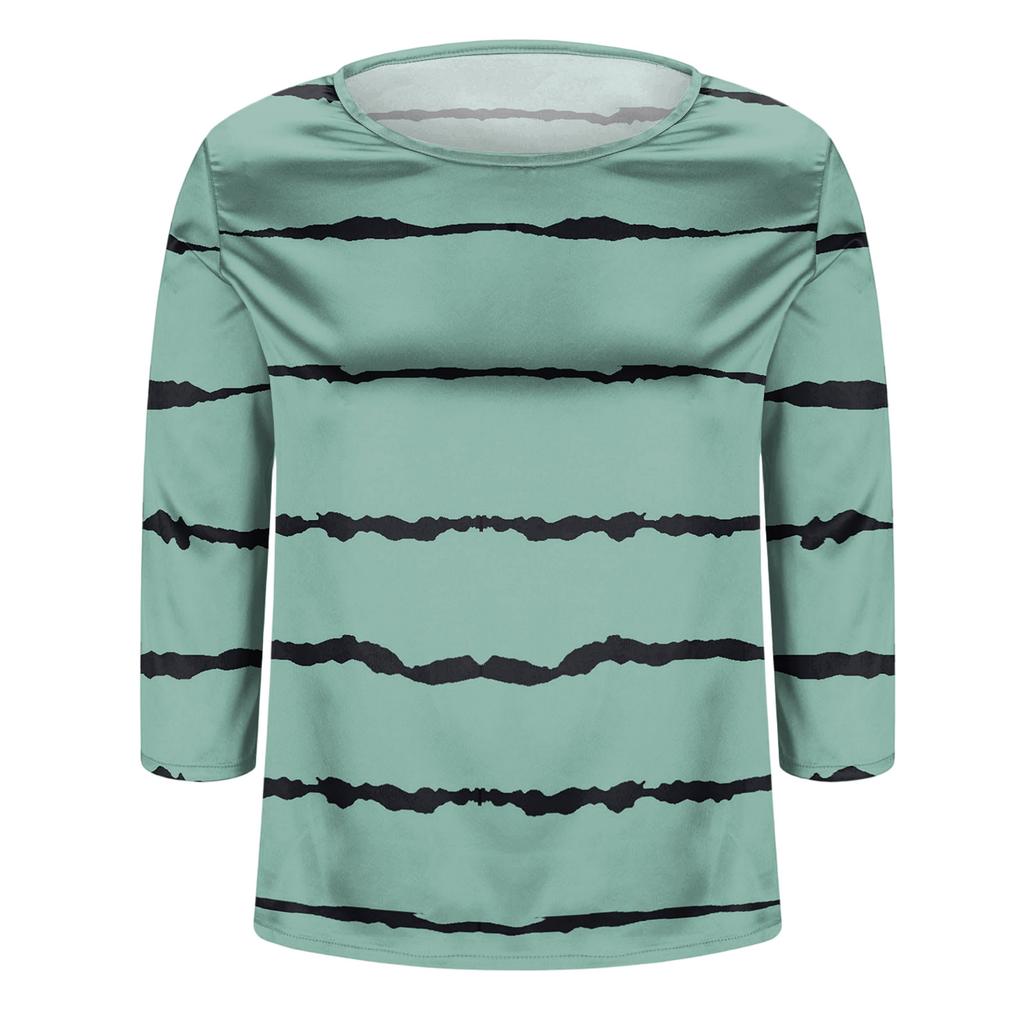 Blouse For Women Dressy 3/4 Long Sleeve Shirts Business Casual Outfit Tops