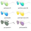 New in Sunglasses for Men Vintage Sunglasses UV400 Aviation Classic Mirror Male Man Drive Sun Glasses