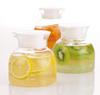 iwaki Heat-Resistant Glass Storage Container, Microwave Fruit Sour, 750ml, KT7313-W