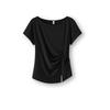 Semir Women's One-Shoulder Pleated Tie-Front T-Shirt