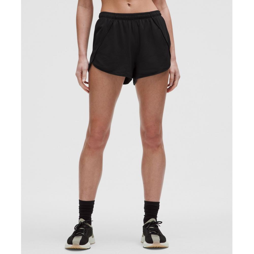 Lullulemon Swiftly Mid-Rise Shorts 3-Inch Blk Blk
