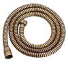 G1/2 " Flexible Nickel Shower Hose 1.5m Antique Plumbing Hose Stainless Gold Steel Bathroom Hose Gray Bathroom Shower head Pipe