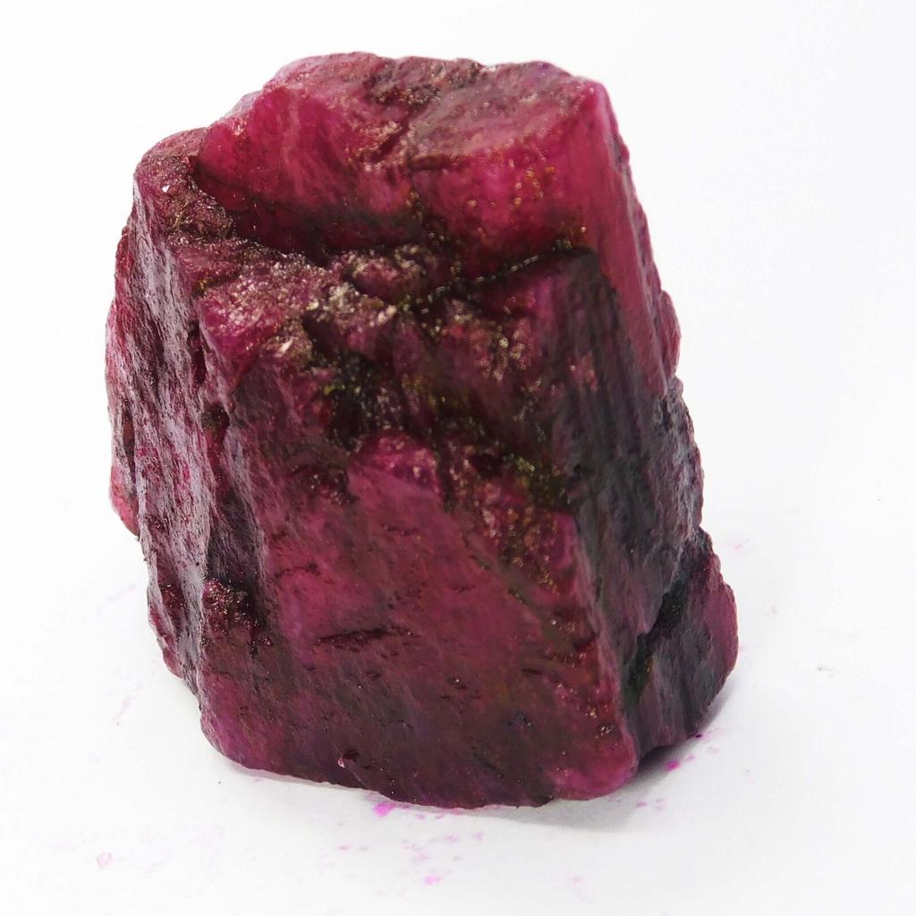 Rough Red Ruby NATURAL 333 Ct Uncut Loose Rare Gemstone CERTIFIED Earth Mined 1A-5336