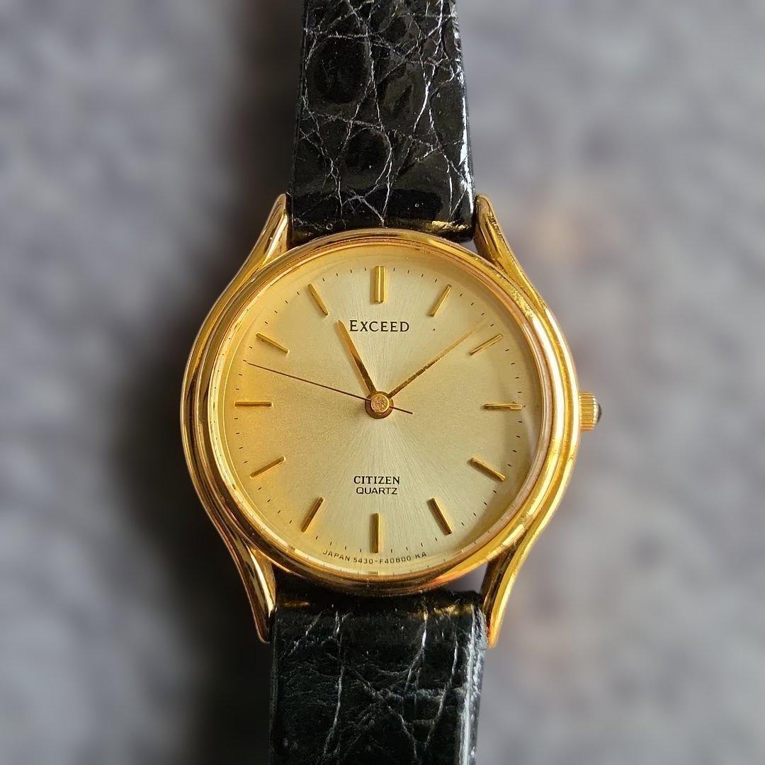 Used [Junk item] CITIZEN EXCEED quartz watch body