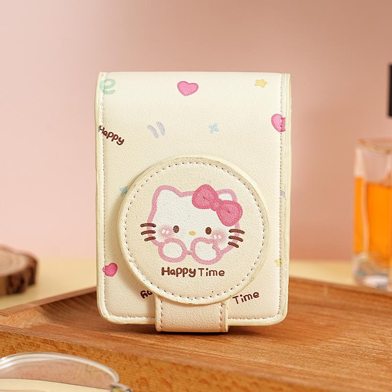 

Anime Peripheral Makeup Storage Kawaii Lipstick Bag Bring A Mirror Portable Travel Makeup Kit Protective Case
