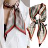 Narrow Long Silk Scarf Hairband Decoration Realistic Silk Necktie Angle Silk Scarf Lightweight Luxury Scarf Fashion
