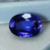 Loose Gemstone 7.35 Ct Natural Purple Tanzanite Oval Cut For Earrings