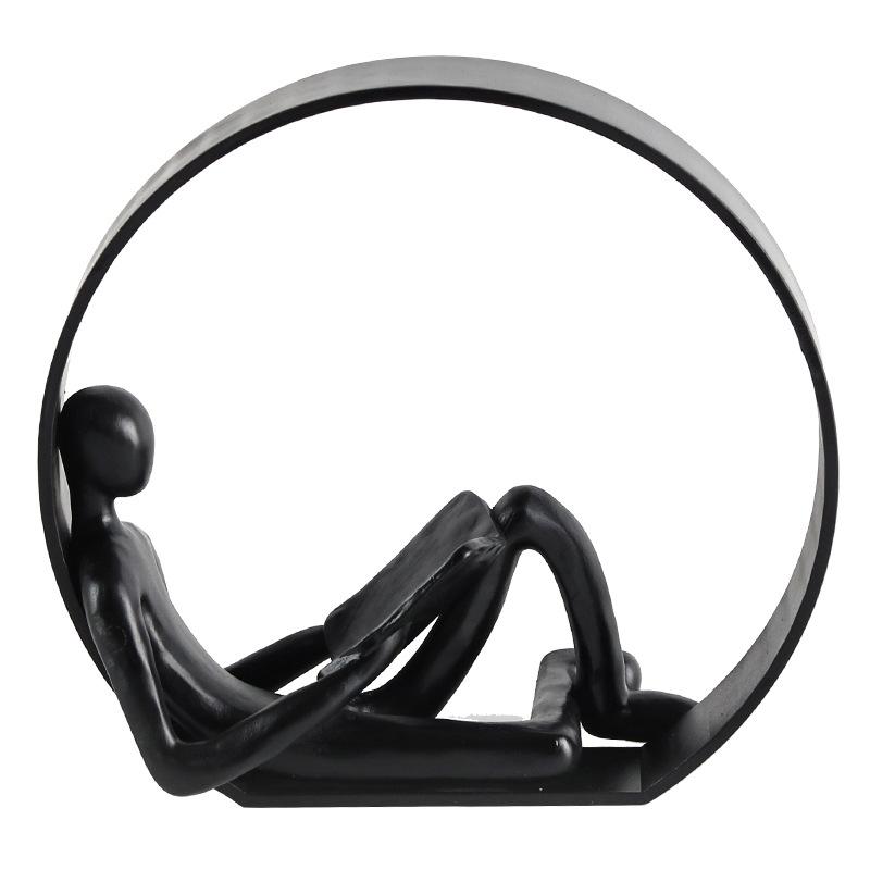 

Простые украшения для чтения, круговые модели для чтения, отдел продаж, спальня, кабинет, гостиная, вход, украшение