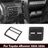LHD For TOYOTA 4Runner 4 Runner 2025 2026 Driver's Seat Multi Functional Button Box Headlight Rear Door Light Bar Button Cover