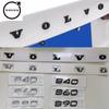 Car 3D ABS sticker badge is suitable for Volvo V60S9S8LXC60XC90 trunk sticker Volvo letter Polaris stereo badge tail decoration.