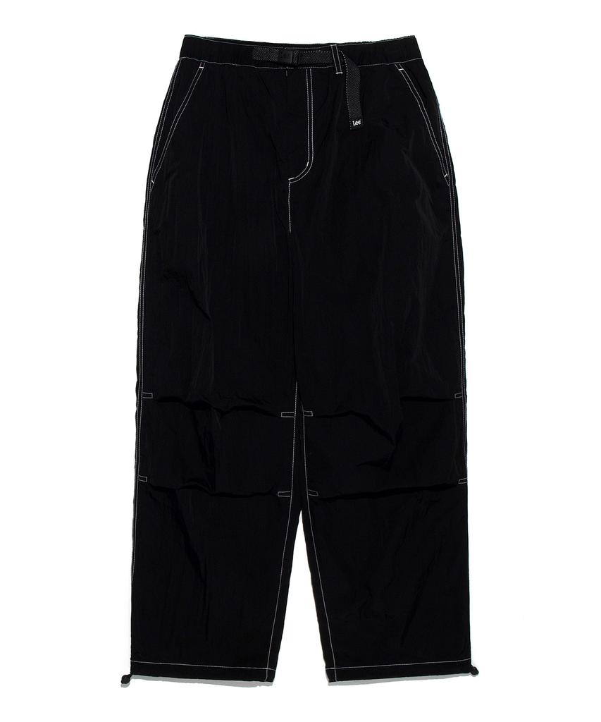LEE Webbing Belt Parachute Pants Black