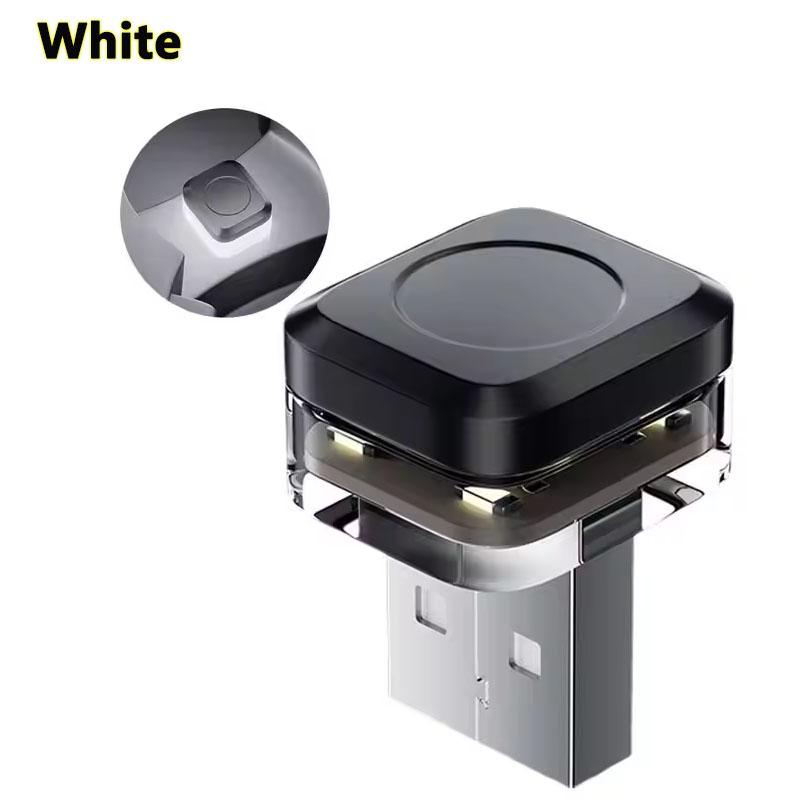 

New Car USB Ambient Light Mini LED Decorative Atmosphere Lamps For Auto Interior Environment Light Auto Reading Lamp Plug Play белый