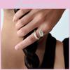 Stylish Minimalist Geometric Ring For Women Featuring Unique Ins Fashion Elements