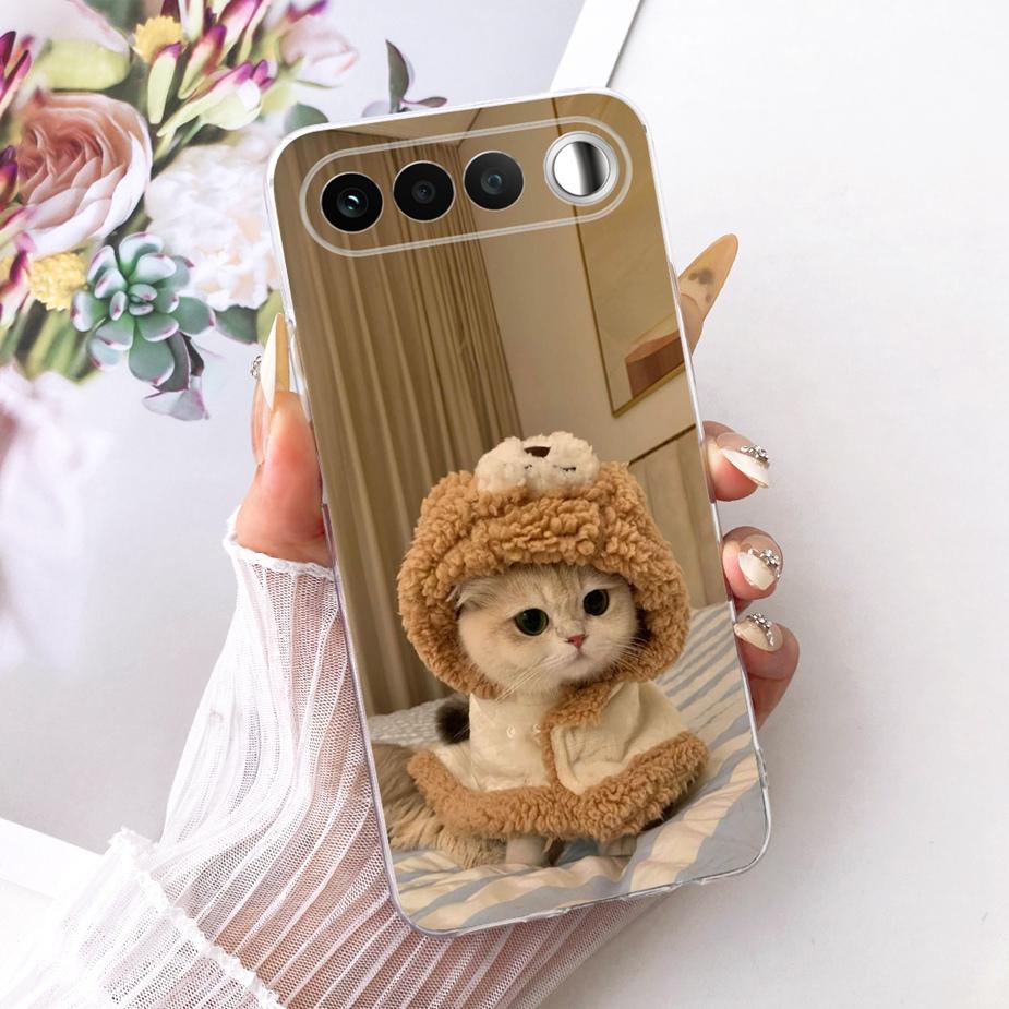 For Realme 16 5G Case RMX5171 Cute Cat Fashion Painted Cover Soft Silicone Protective Shell For Realme 16 Realme16 5G Phone Case