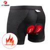X-TIGER Herren Radunterwäsche Shorts 5D Gepolstertes Gel MTB Radhose Anti-Rutsch Beinabschluss Atmungsaktives Netz Radunterwäsche