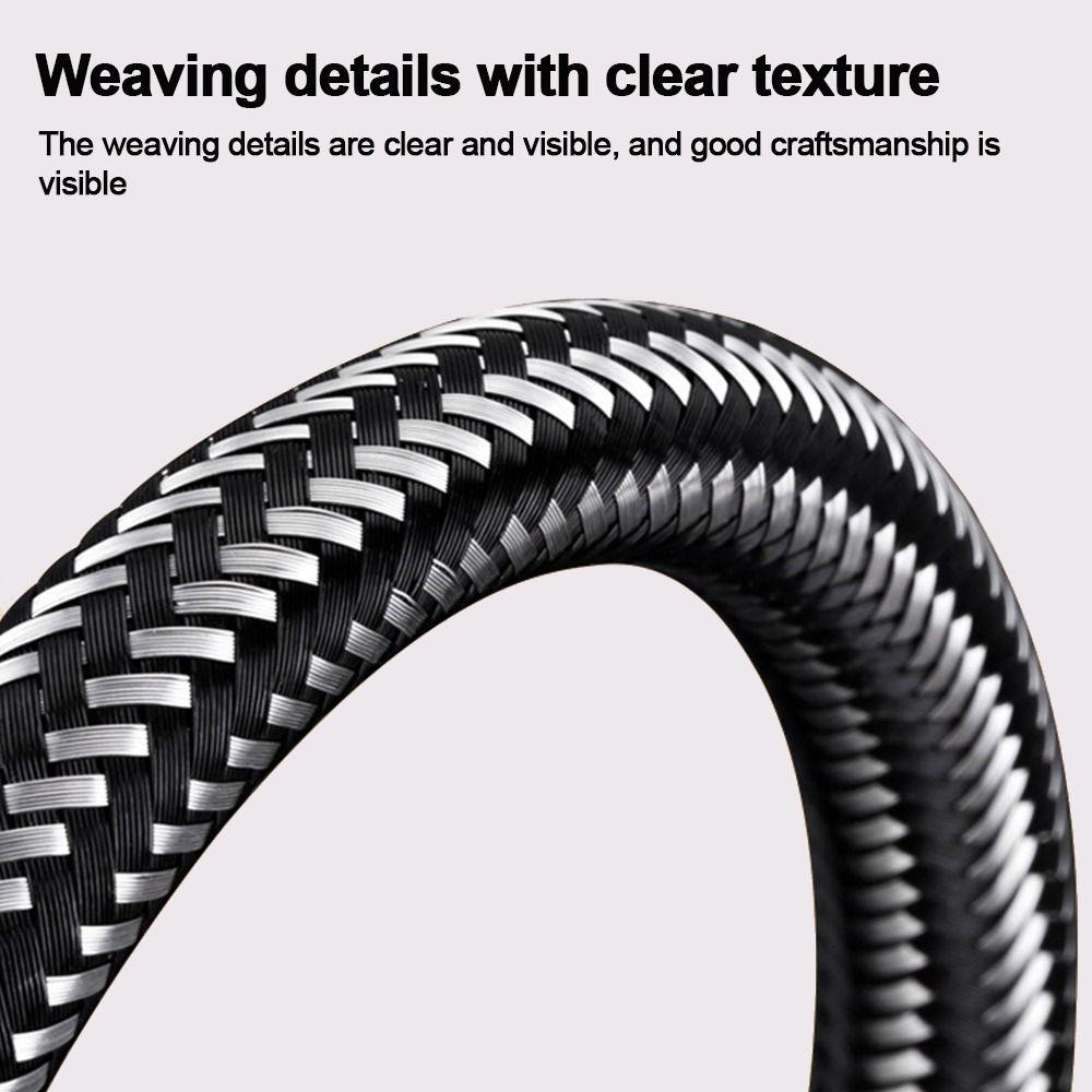 Stainless Steel Flexible Braided Hose 30-200cm Leak-Proof Explosion-Proof Hose Universal Interface 1/2 Inch Water Inlet Pipe
