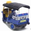 Tirare indietro il triciclo tailandese, giocattolo modello di auto Tuk Tuk TAXI in lega ad alta simulazione per regali per bambini