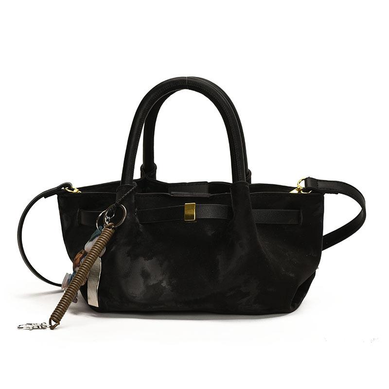 

Hand Carry Fashion Casual Bag New Shoulder Bag Versatile Underarm Bag no pendant чёрный