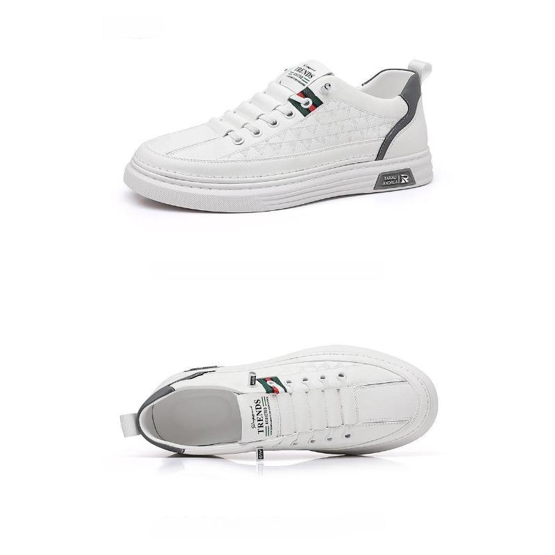 Men's Four-Season Thin Sneakers, Fashion Breathable Men's Skate Shoes, Lightweight Versatile Student Lace-up Trendy Shoes, Casual Running Shoes