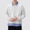 TUCANO Men's Faux Two-Piece Polo Collar Sweatshirt