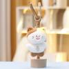 Toy Plush Cat Keychain Pendant With Pp Cotton Filling For Kids Gift Bag Decor