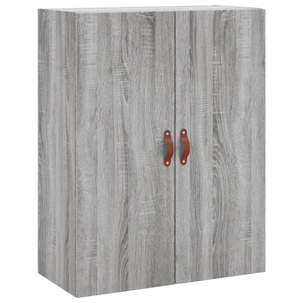 Wall Cabinet Gray Sonoma 69.5 X 34 X 90 Cm