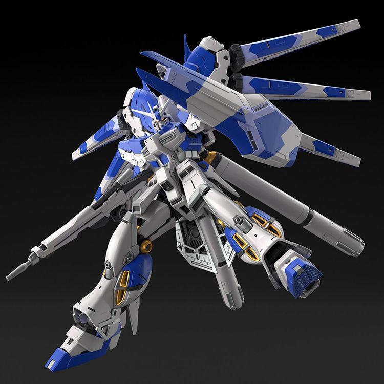 Gl Hi-Nu Assembly Model Kit With Water Decals No Bracket Action Figures Rg 1/144 Desktop Ornament Fixed Version Collection Toys