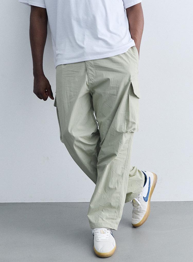 AIRIT Wide Fit Parachute Cargo Pants Am9080 Kh