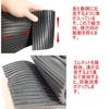 YNAK Piano Outdoor Unit and Home Appliance Underlay, Non-Slip Rubber Mat, Anti-Vibration and Soundproofing, Set of 2 (50cm x 15cm x 1cm)