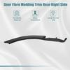 GXARTS Door Flare Molding Trim Rear Right Side 75390TLAA01 Compatible with Honda CRV 2017 2018 2019 2020 2021 2022 Door Side Wheel Molding Trim Rear