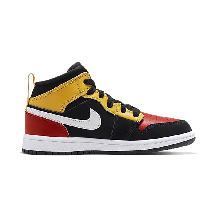 New Jordan 1 Mid SE PS Amarillo Team Orange BQ6932-087