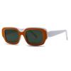 High Quality Stylish Retro Edgy Punk Trendy Travel Friendly Oversized Square Shaped Female For Both Male Sun Glasses