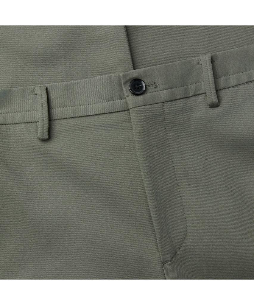 Keoseuuteommellou Khaki Regular Fit Cotton Pants C9Pam26102Khx