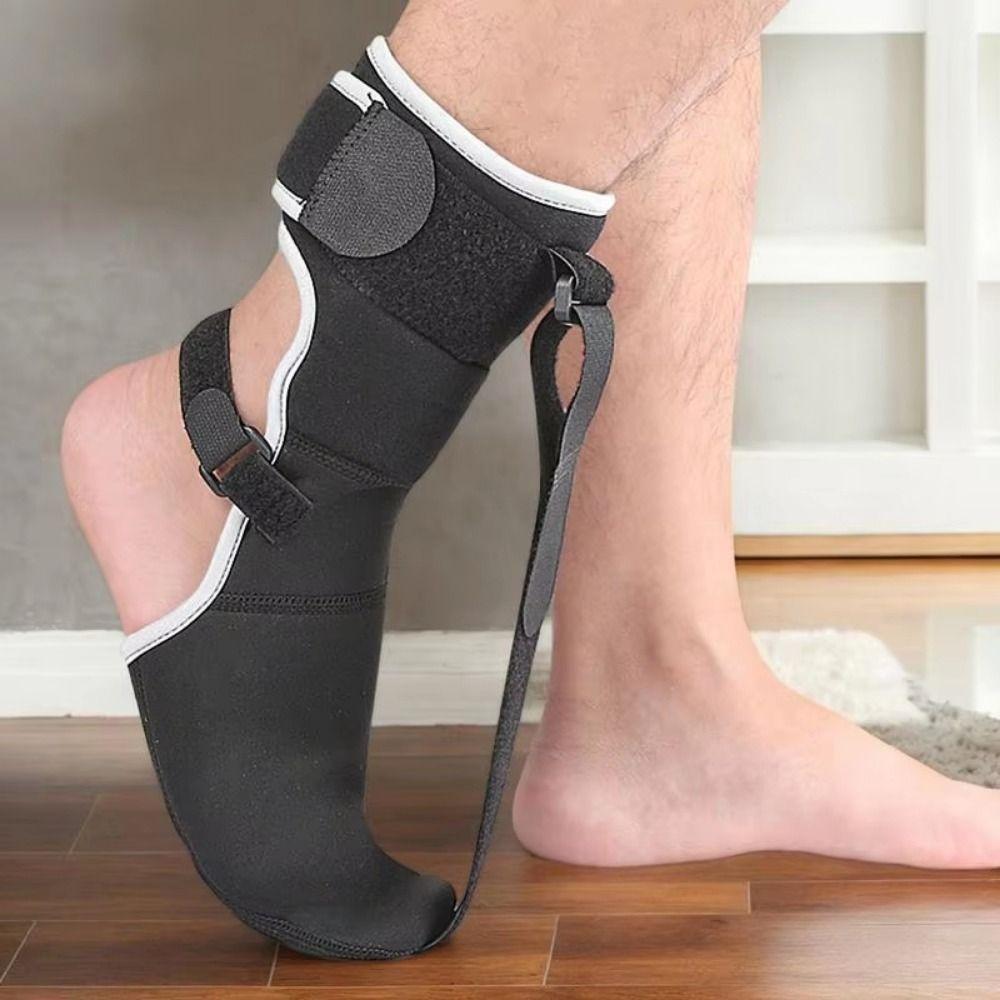 Adjustable Straps Plantar Fasciitis Night Splint Soft Padding Arch Support Stretching Band  Unisex