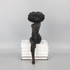 Modern Abstract Art Figure Sculptures, Resin Crafts, Statues, Fashionable Girl Figure Portraits, Home Decoration Accessories