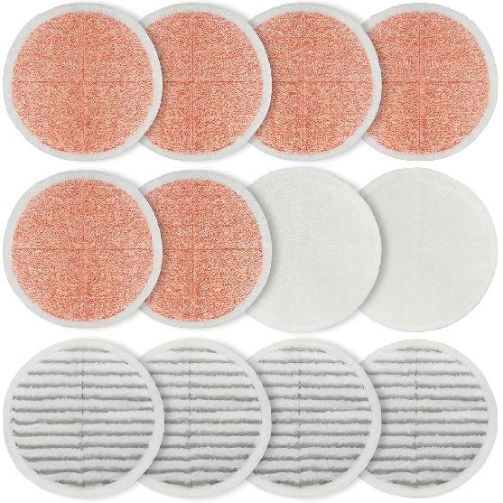 Mop Pads Replacement for Bissell Spinwave/Spin Wave/Crosswave,Expert/Pet/Cordless Hard Floor 20399 23157 2039A 2124A 20393 2039T 2039W 20391 2307