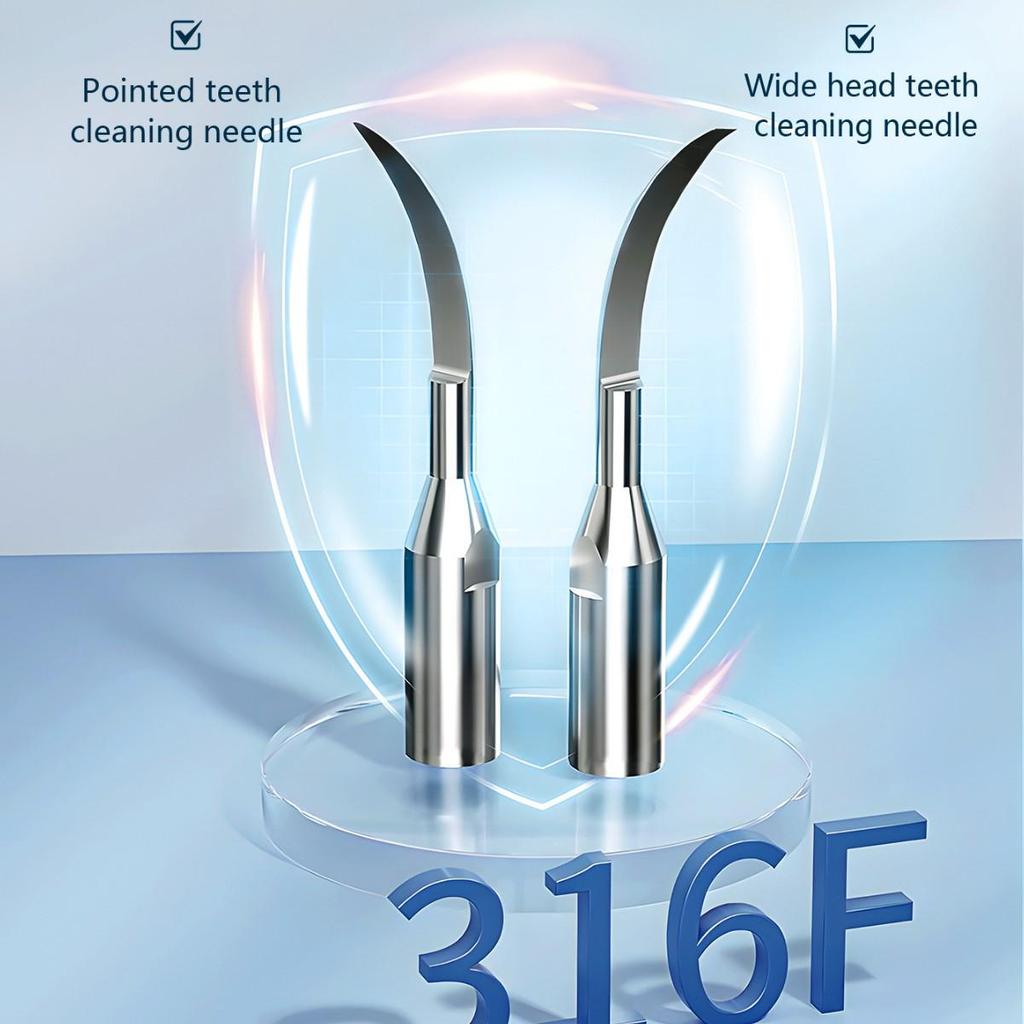 Portable Ultrasonic Water Flosser: Electric Teeth Cleaner & Oral Descaling Device