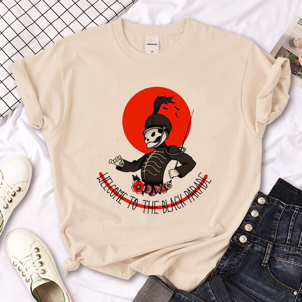 My Chemical Romance Tshirt Men Y2K Summer Top Boy Funny Clothing