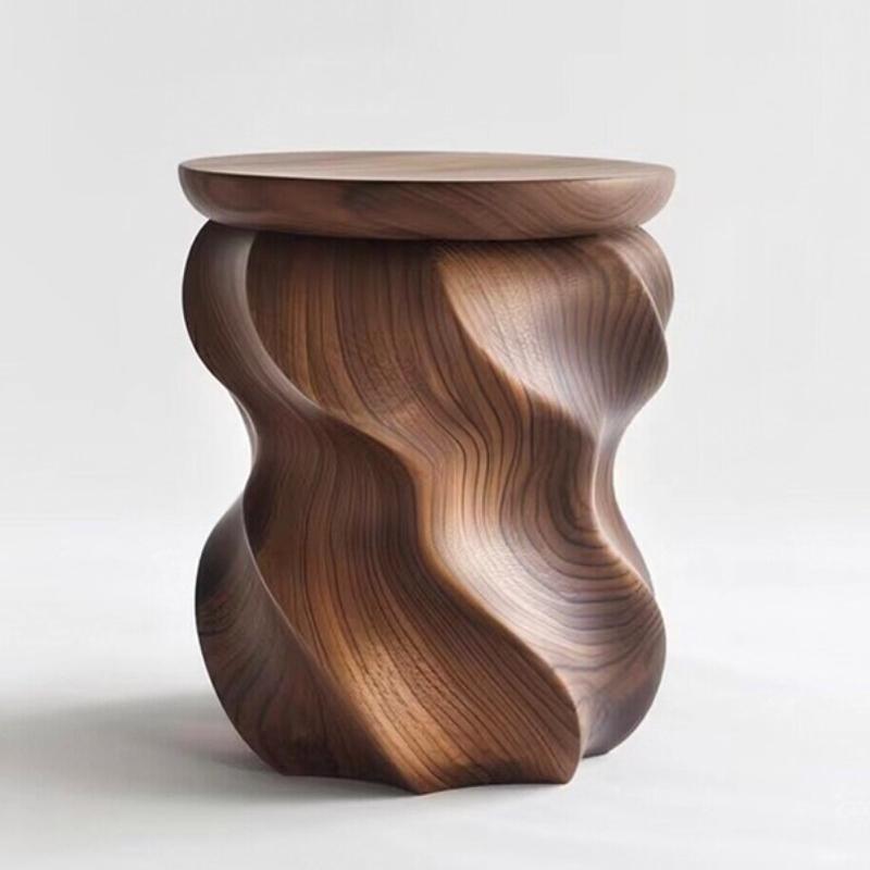 Wooden Coffee Table Simple Creative Side Table Living Room Decoration Tea Tables Corner  Lounge Stool Aesthetic Home Furniture