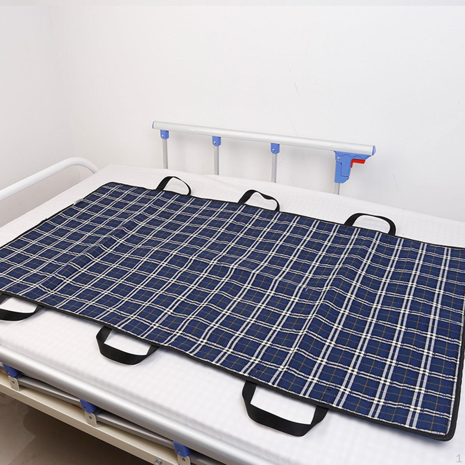 

Подушка для кровати с ручками для защиты матраса при изменении положения Blue Grids