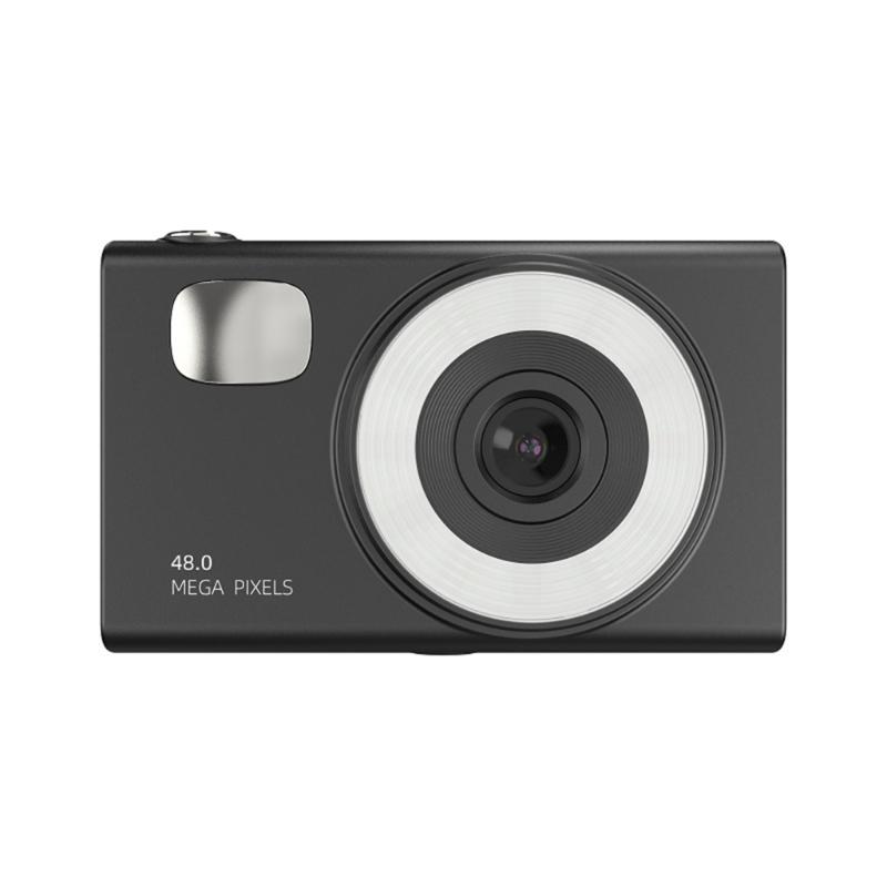 

H12 Card Camera Kids Digital Camera 48MP Lens 2.8inch Screen 1080P for Children Boy Girls Birthday Gift чёрный