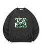 TOPBOY [Non-Fleece Or Fleece] Street Painting Print Sweatshirt (Type C)