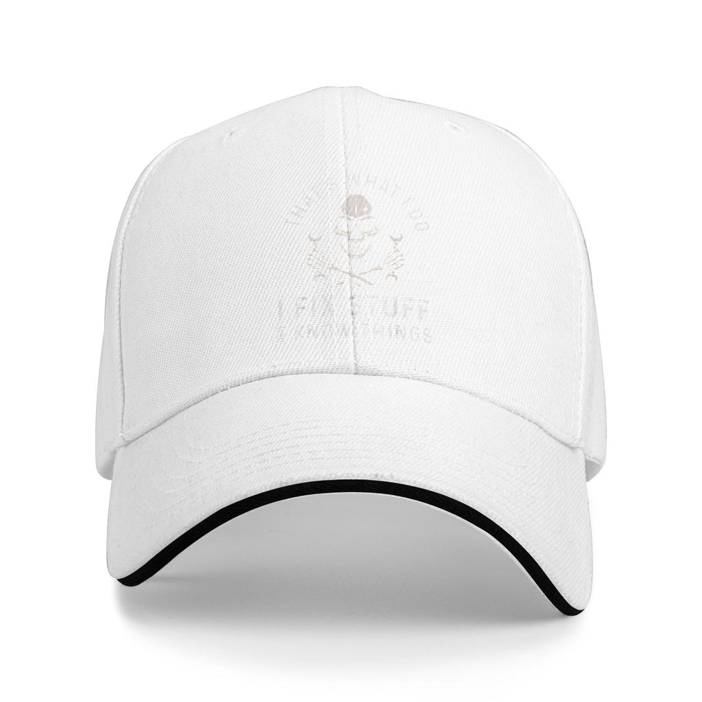 Unisex That'S What I Do I Fix Stuff And I Know Things Funny Hat Trendy Baseball Cap Trucker Hat Casual Headewear Gift