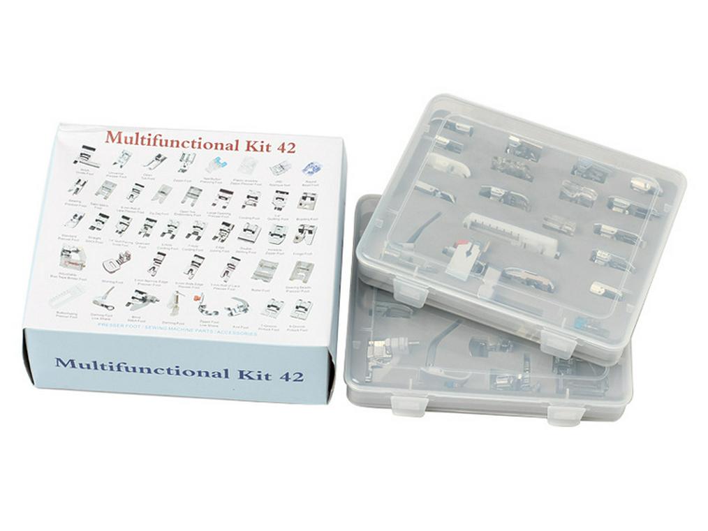 Multifunktionales Nähmaschinen-Nähfuß-Set - 32-teilig, 42-teilig, 48-teilig, 52-teilig, 62-teilig, 72-teilig Deluxe-Optionen verfügbar