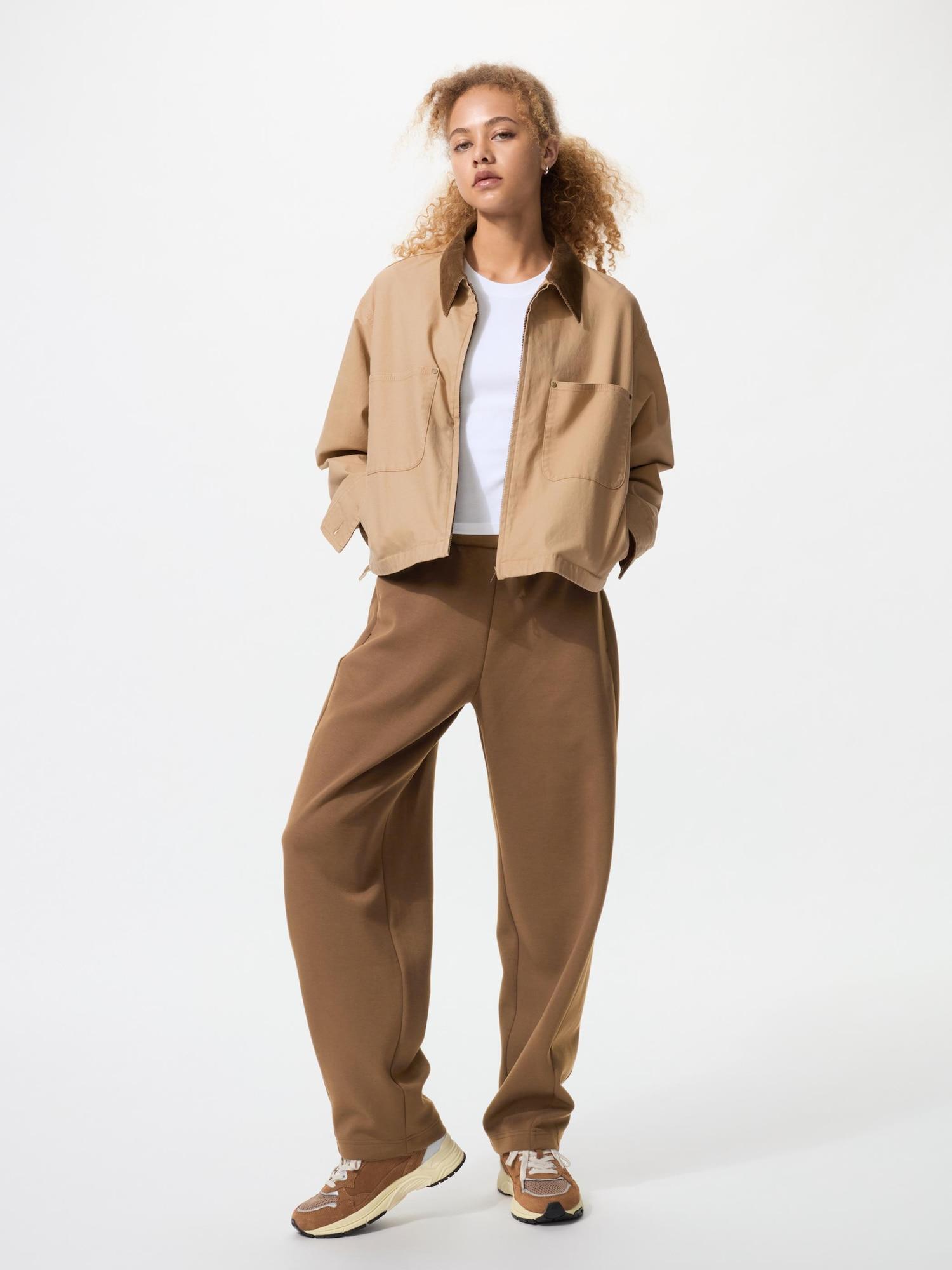 

Uniqlo Брюки Dry Sweat Curve Длина ноги 72,5 - 75,5 см Длинная длина 36 BROWN/WOMEN XS