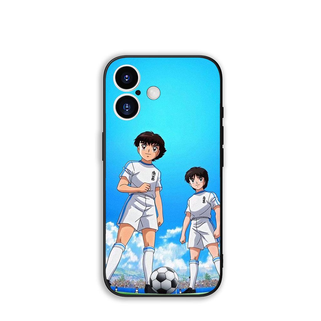 for Motorola Moto E14 E15 G04 G05 G14 G15 G54 G24 Power G34 G35 G75 G84 G85 G45 G55 G64 Case Captain Cartoon Tsubasa Football