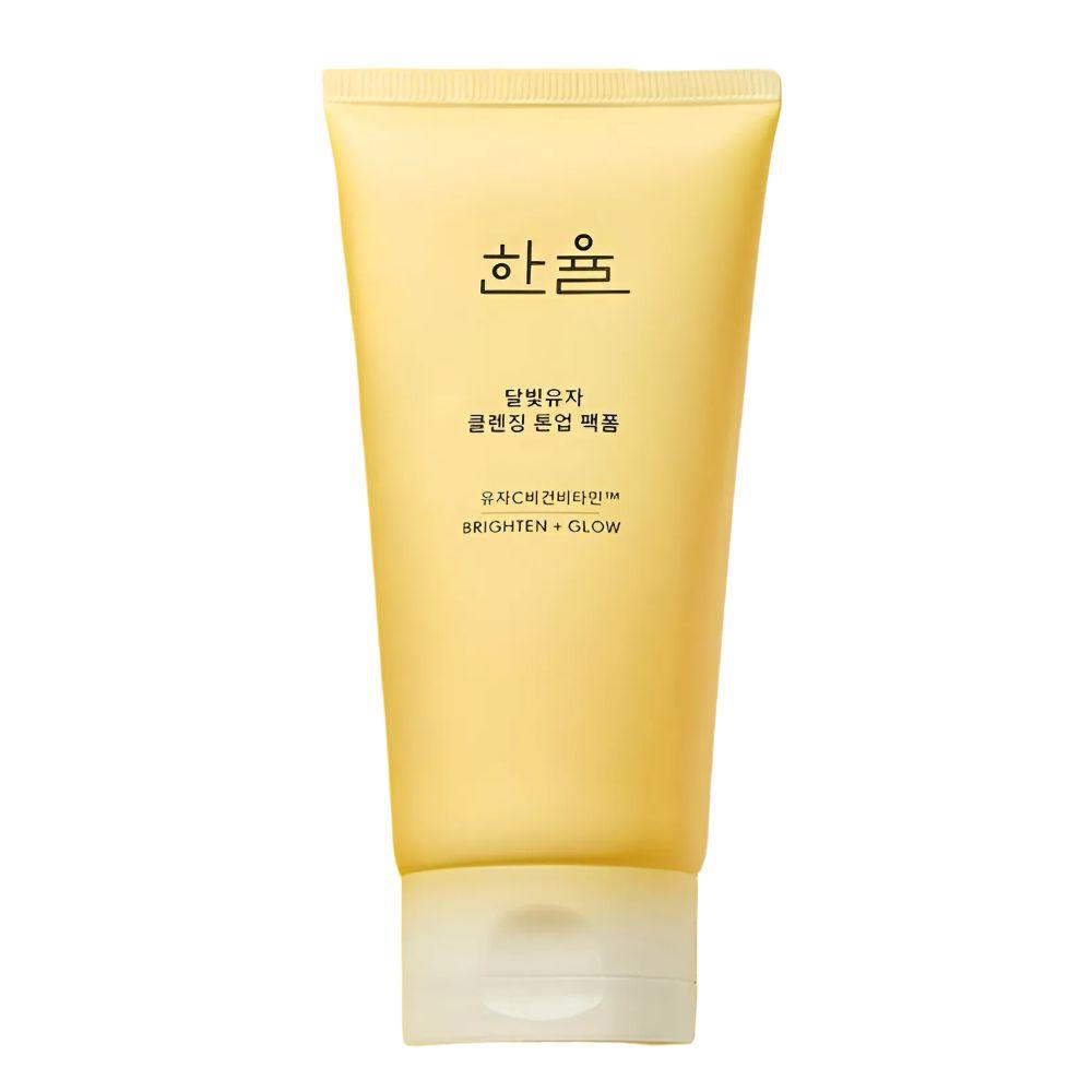 

HANYUL Yuja Brightening Cleansing Tone-Up Pack Foam 120ml Radiance Deep Cleanser